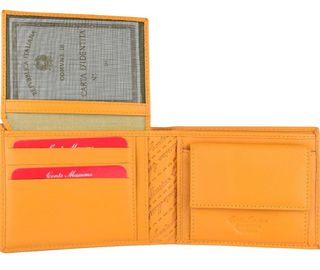 Cartera piel 100% italiana 
