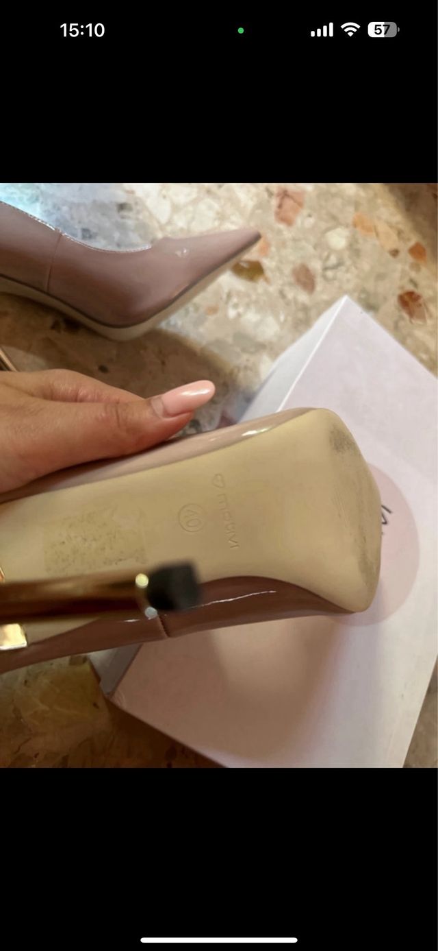 Décolleté scarpe con tacco