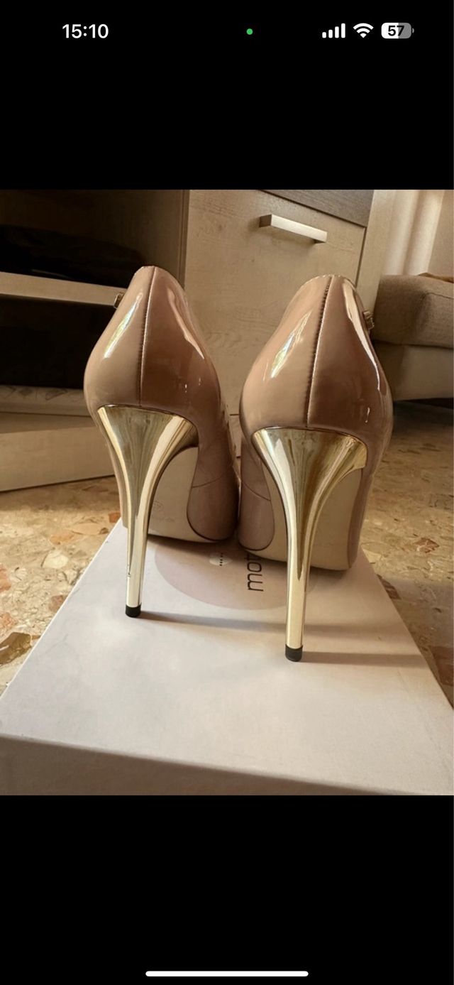 Décolleté scarpe con tacco