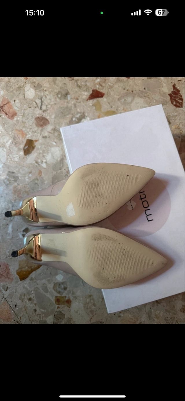 Décolleté scarpe con tacco