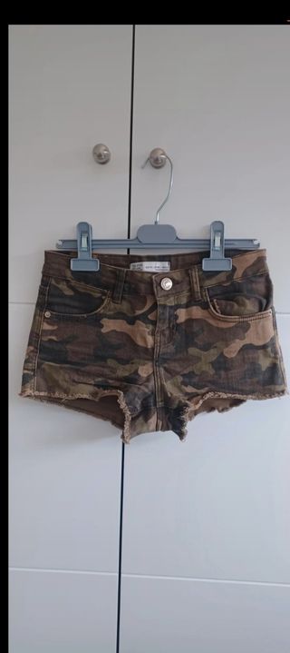 shorts cortos militares