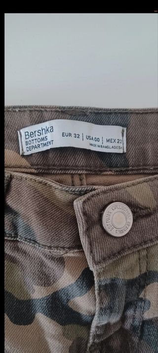 shorts cortos militares
