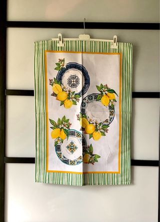 Strofinaccio Kasanova limoni gialli Amalfi