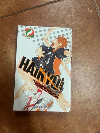 Manga 1 y 2 haikyuu