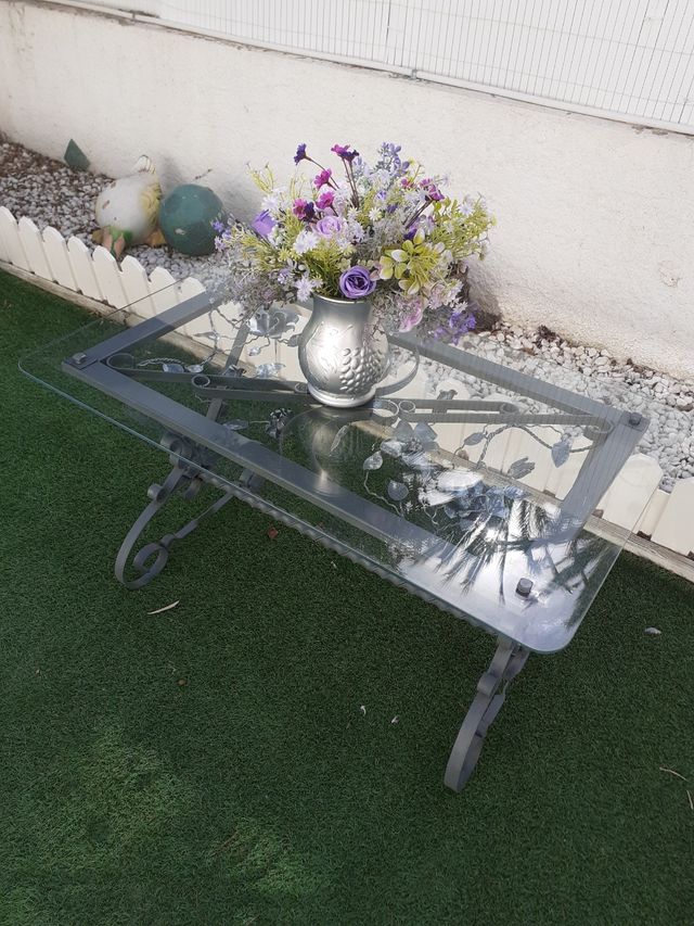 MESA DE CENTRO FORJA ARTESANAL