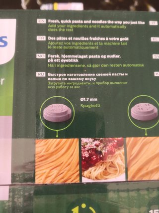 Philips pasta maker