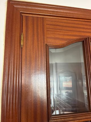 Puertas madera salon