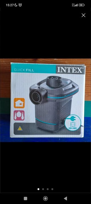 Hinchador electrico intex 