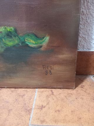 Cuadro crisantemos amarillos