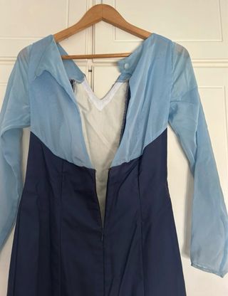 Vestido Flamenco Azul