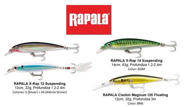 Lote señuelos Lucio NUEVOS