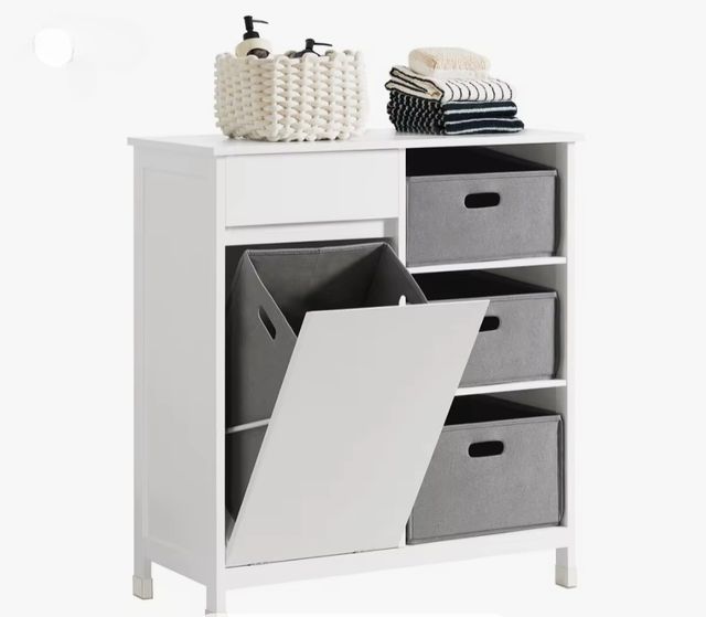 Mueble para ropa sucia y accesorios