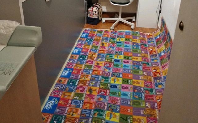 Alfombra bebés y niños 2 caras