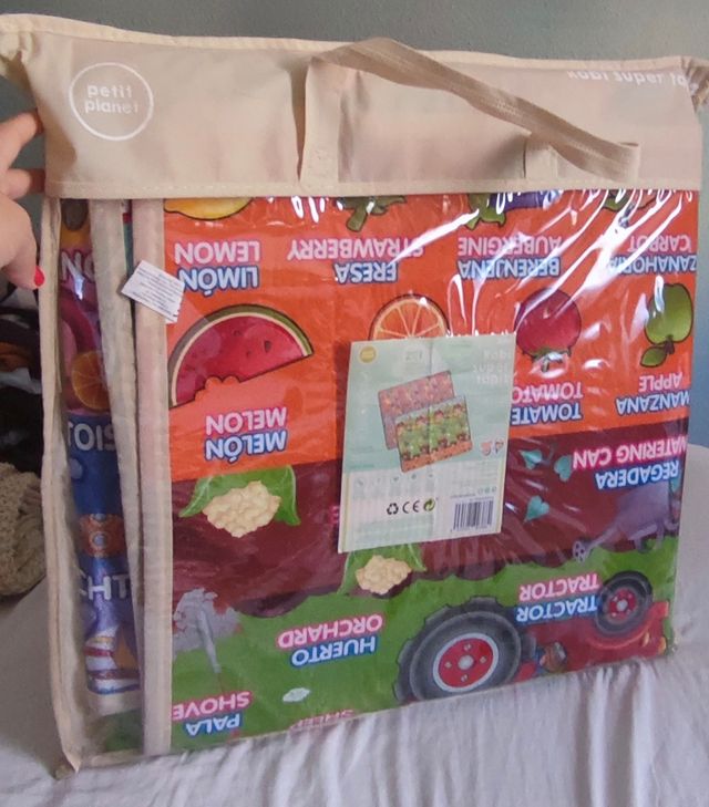 Alfombra bebés y niños 2 caras