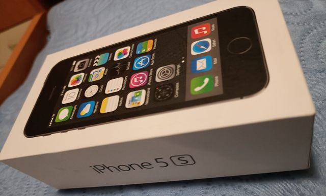 Apple iPhone 5s + cover e caricatore