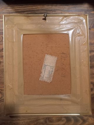 Cuadro silla con margaritas