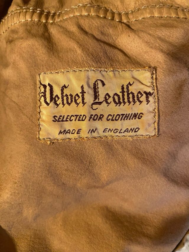 Chaqueta piel vintage Inglesa