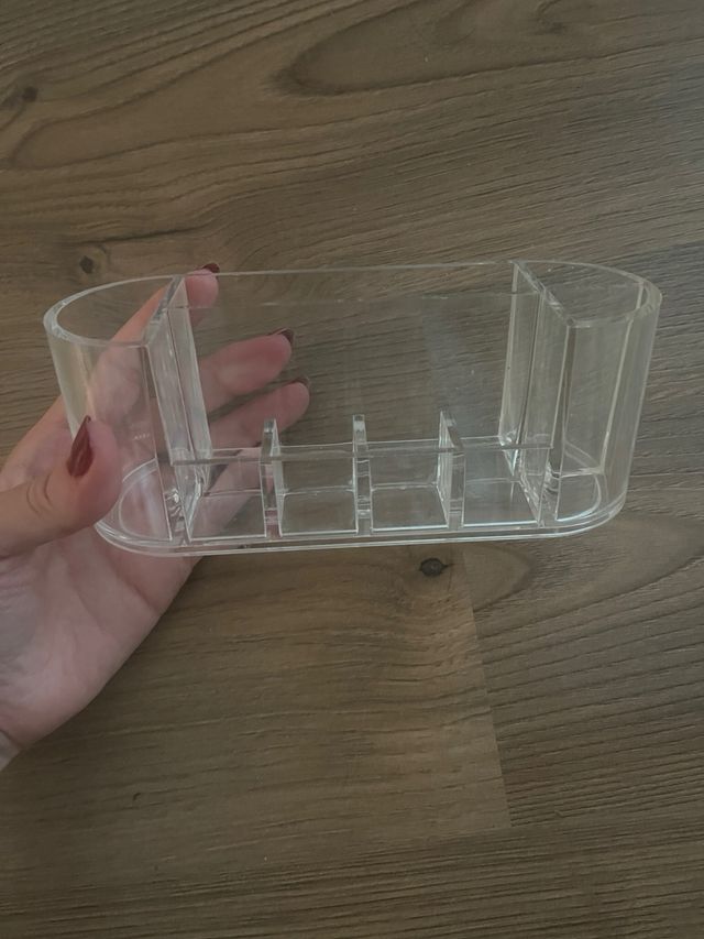 organizador maquillaje, material escolar