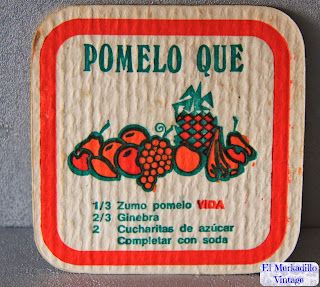 Posavasos antiguos Zumos Vida