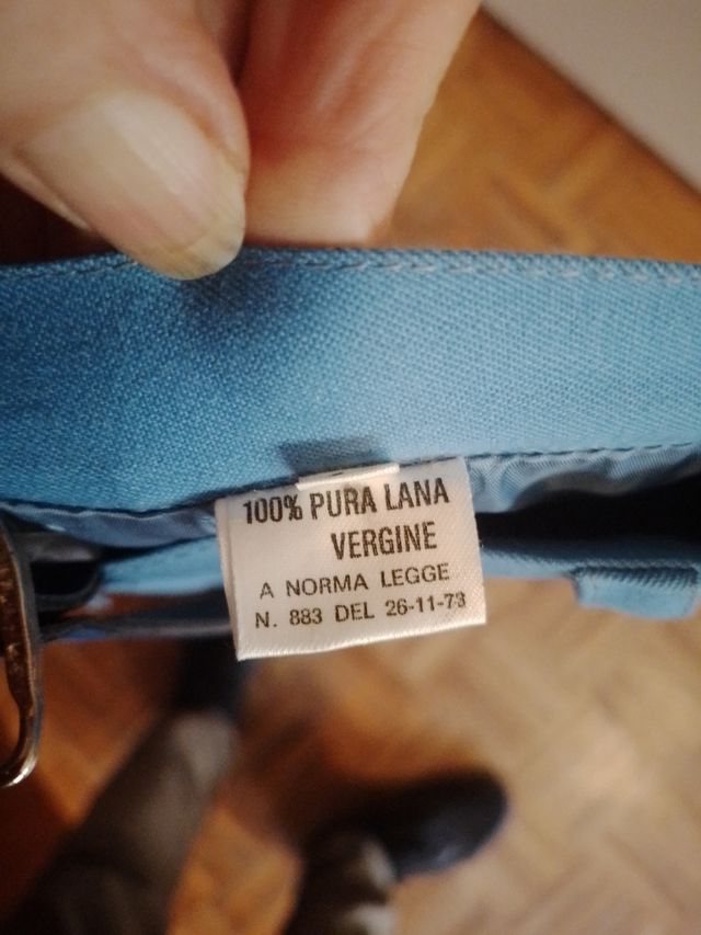 Gonna donna in pura lana vergine 100%