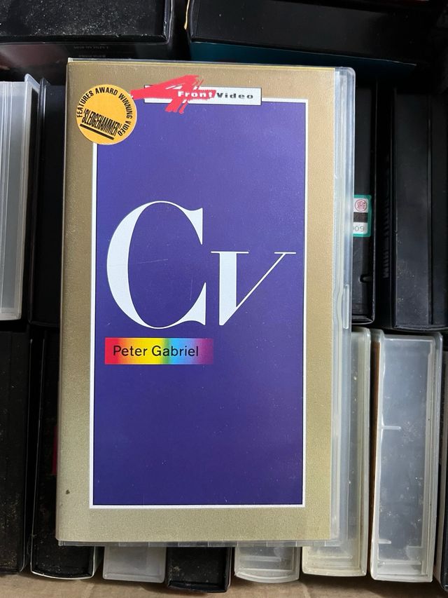 Vhs Peter Gabriel CV
