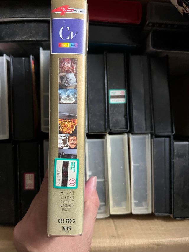 Vhs Peter Gabriel CV