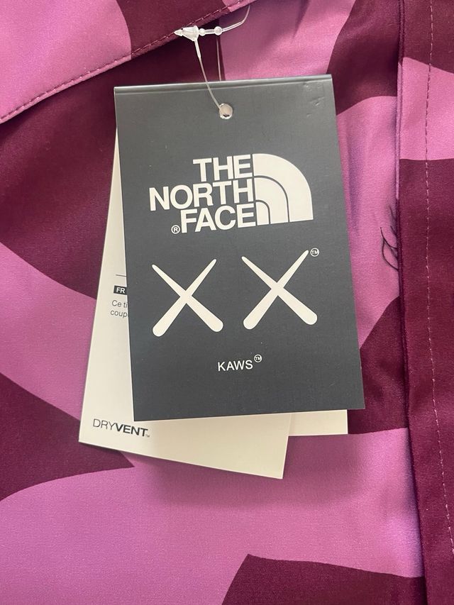 The north face kaws edt! Like new! Size L-US