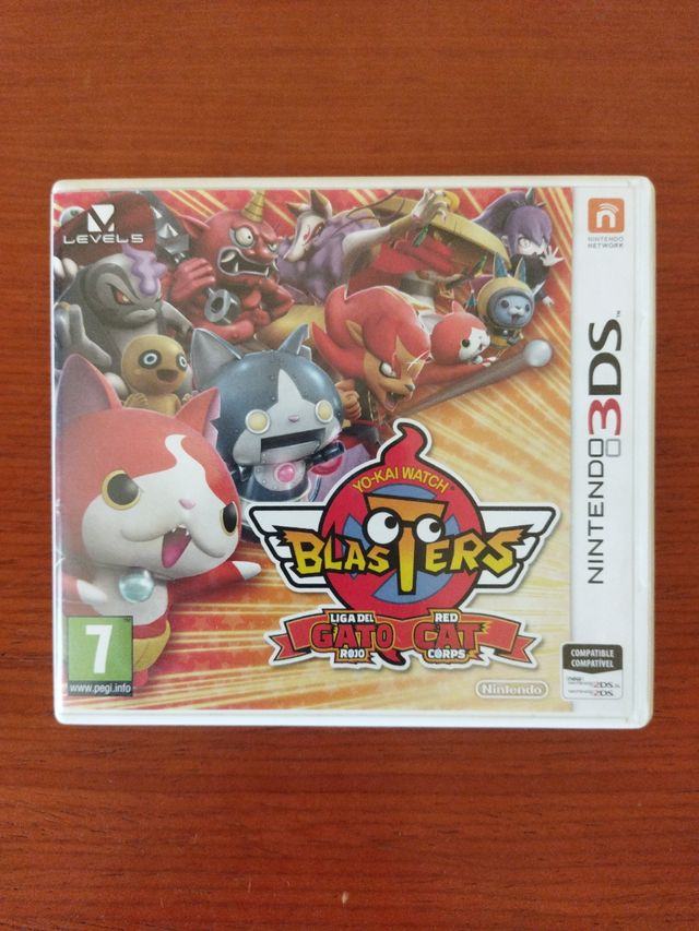 YOKAI WATCH BLASTERS LIGA DEL GATO ROJO