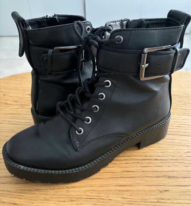 Botas militares mujer
