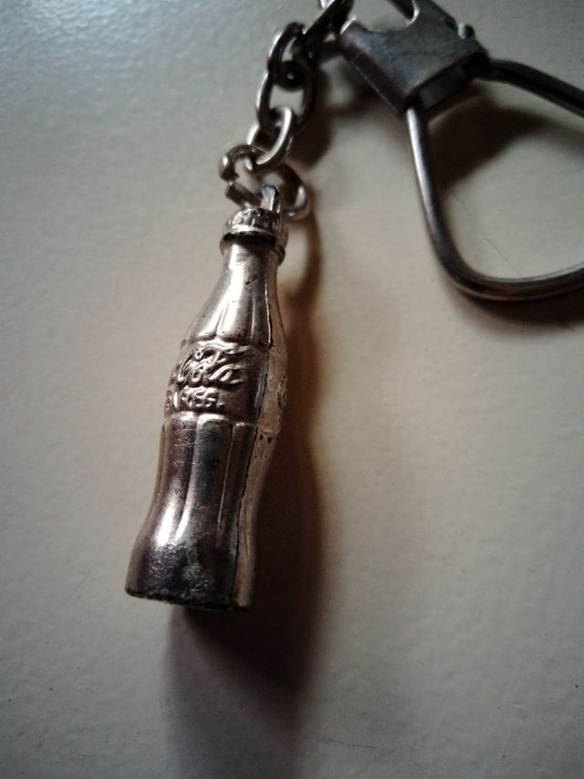 Llavero coca cola metal 5cm 80