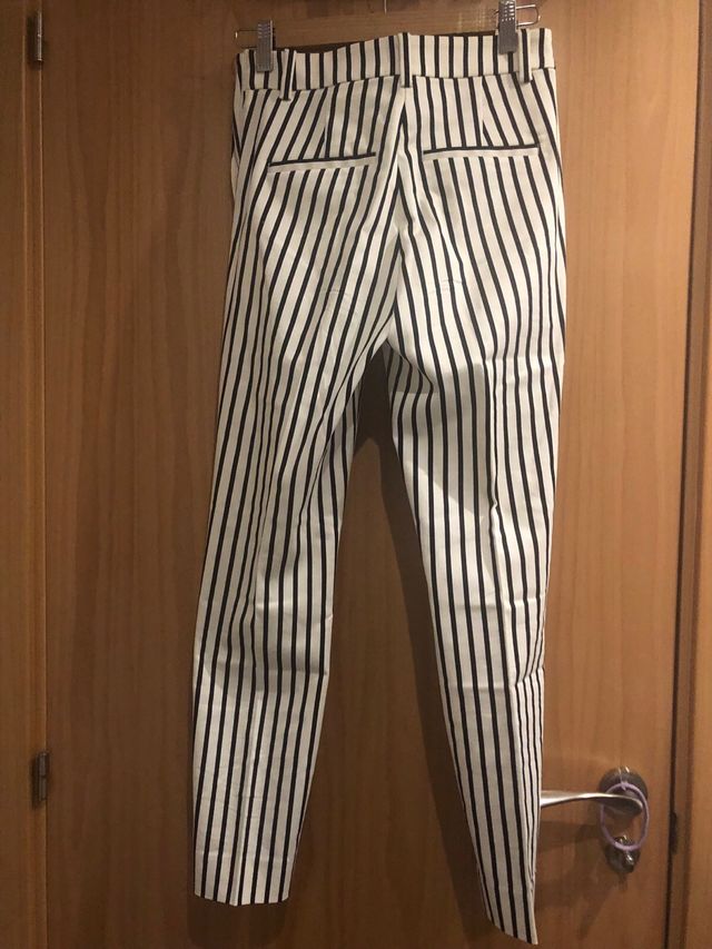 Pantalon de rayas mujer
