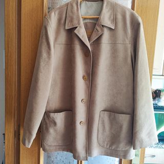 Chaqueta hombre antelina