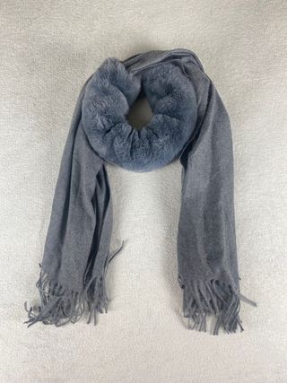 Bufanda gris 