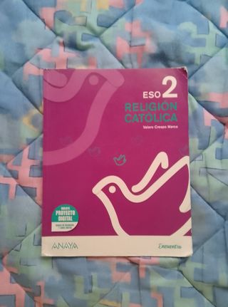 Libro religión católica 2° ESO