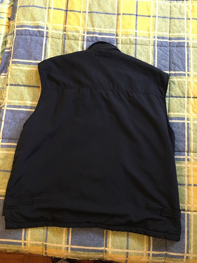 Chaleco poliamida y poliester paño