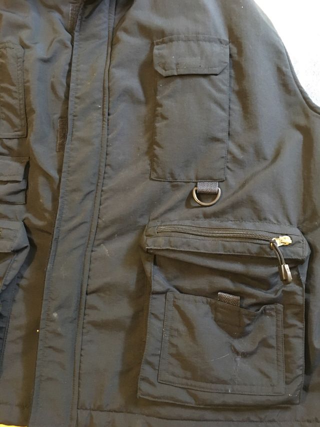 Chaleco poliamida y poliester paño