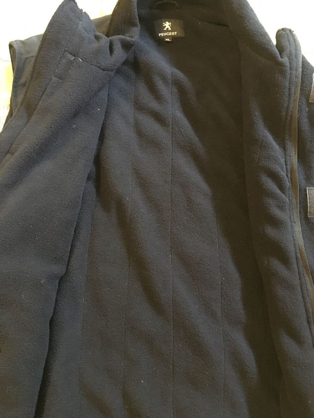 Chaleco poliamida y poliester paño