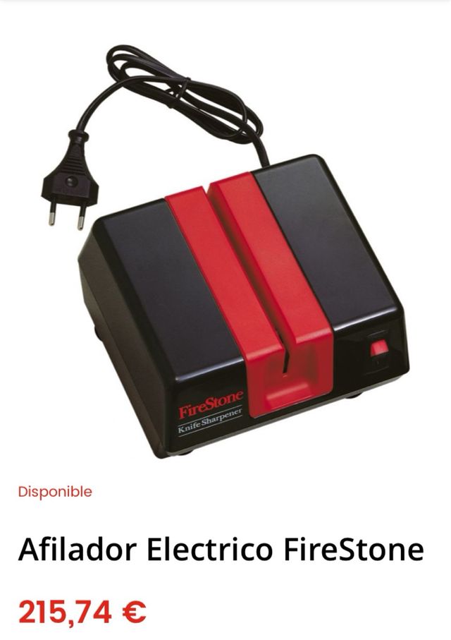 Afilador cuchillos electrico firestone