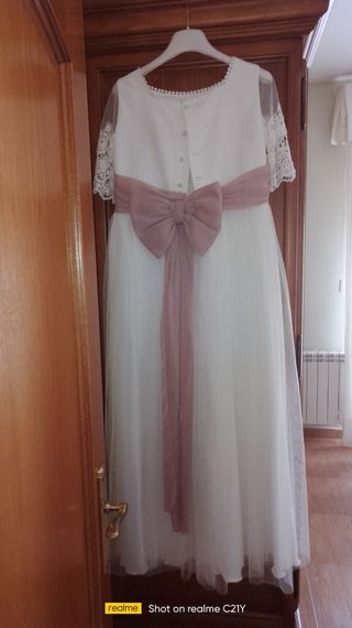 Vestido comunión de niña