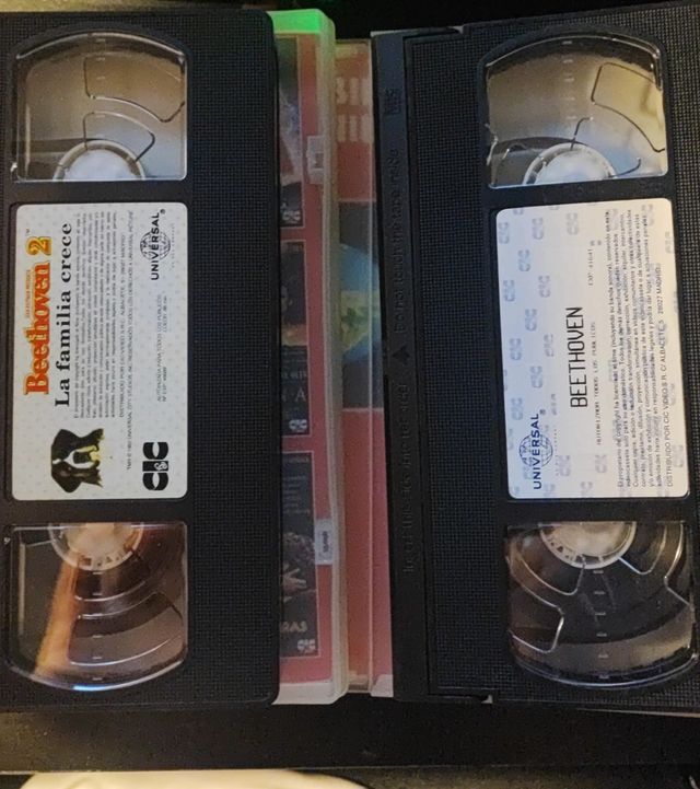 Beethoven 1 y 2 VHS