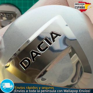 X4 Emblemas Dacia 56mm Pegatinas Tapacubos Llantas