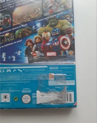 Marvel lego vengadores WII U