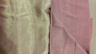 PANTALON FIESTA DORADO Y GRANATE CON FULAR A JUEGO