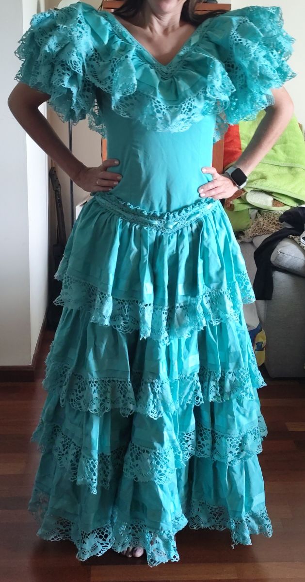 Traje flamenca