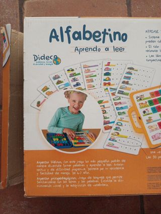 Alfabetino aprendo a leer incluye caja
