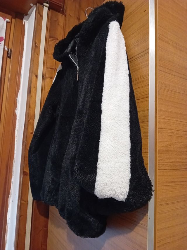 Giubotto in pelliccia sintetica 12/13 anni 