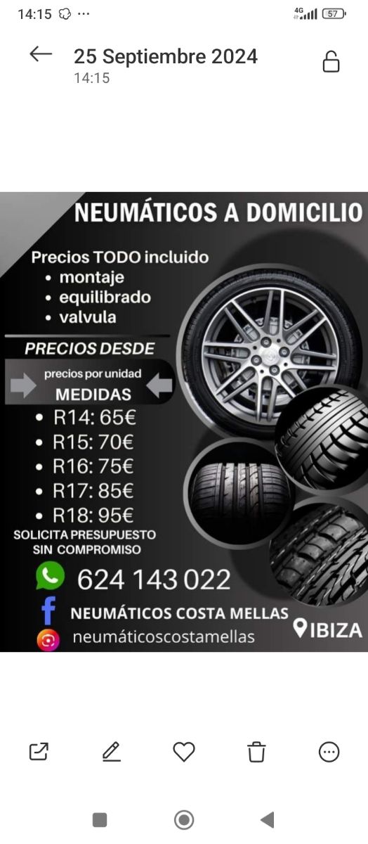  Nueumatico 235 60 r16