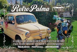Se alquilan vehículos para eventos