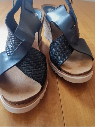 Sandalias de cuña