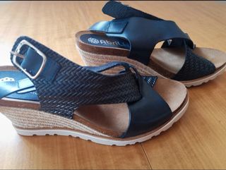 Sandalias de cuña